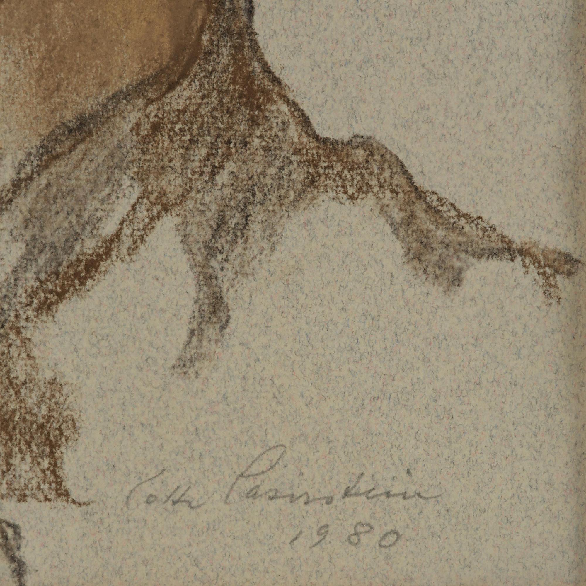 Lotte Laserstein, Ung kvinna i profil.