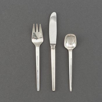A sterling silver cutlery, GAM Silfur, Reykjavik, Island, 1970s. (36 pc).