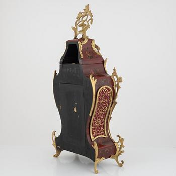 A rococo-style clock with bracket, Vincenti & Cie, France, second half of the 19th century.