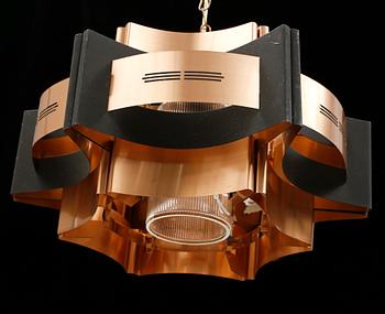 TAKLAMPA, troligen Coronell elektro, Danmark, 1900-talets andra hälft,
