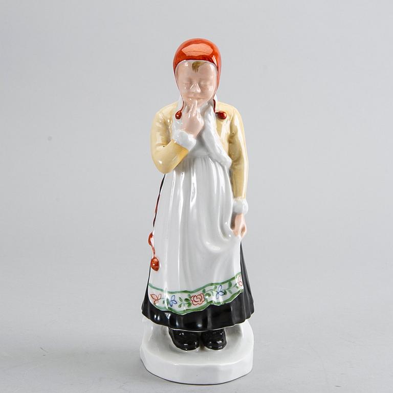 HILMA PERSSON-HJELM, figurin, Jösse Härad, Rörstrand, porslin, tidigt 1900-tal, sign.