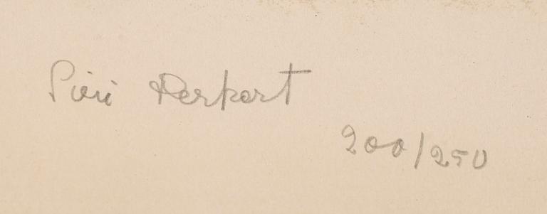 SIRI DERKERT, färglitografi, signerad och numrerad 200/250.