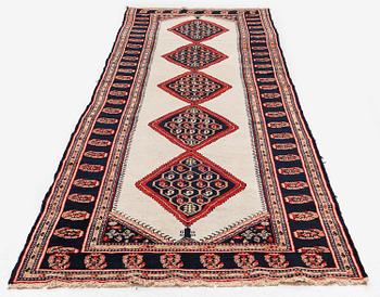 A semi-antique Northwest Persian (Iran) runner, c. 417 x 112 cm.