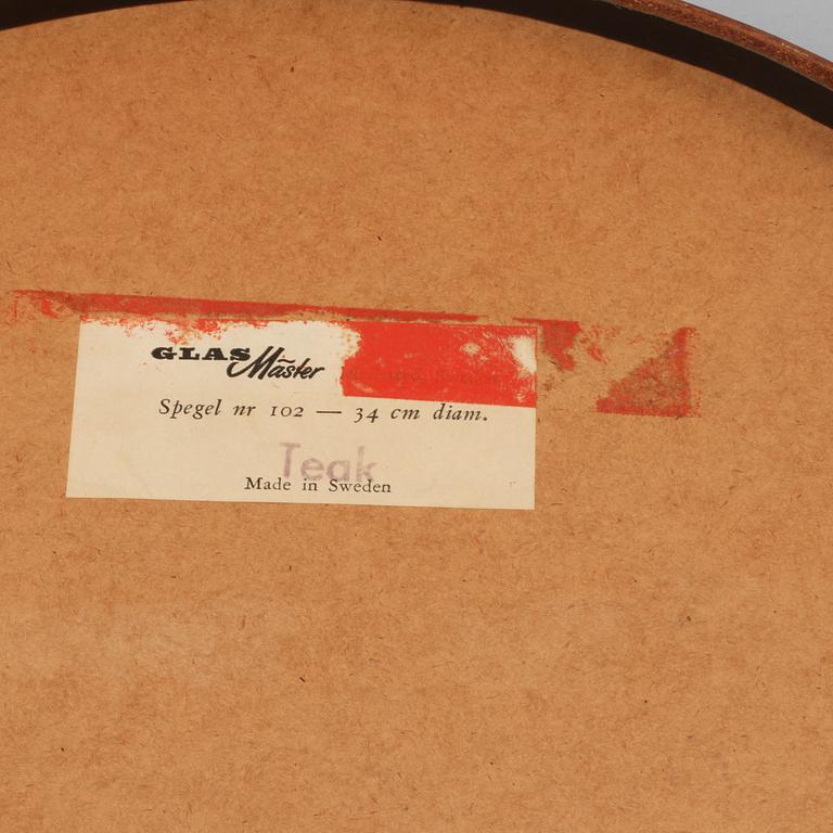 SPEGEL, Glasmäster, Markaryd, 1900-talet andra hälft.