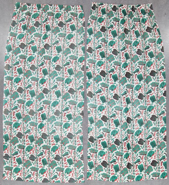 GARDINVÅDER, 4 st, Josef Frank, Firma Svenskt Tenn.