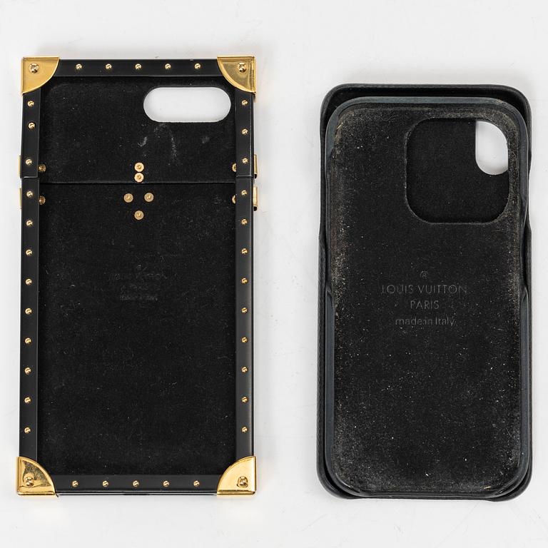 Louis Vuitton, mobilskal, 3 st,