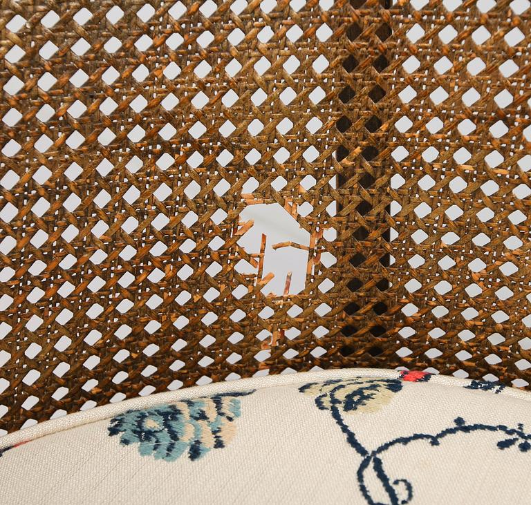 KARMSTOL, Louis Seizestil, omkring år 1900.