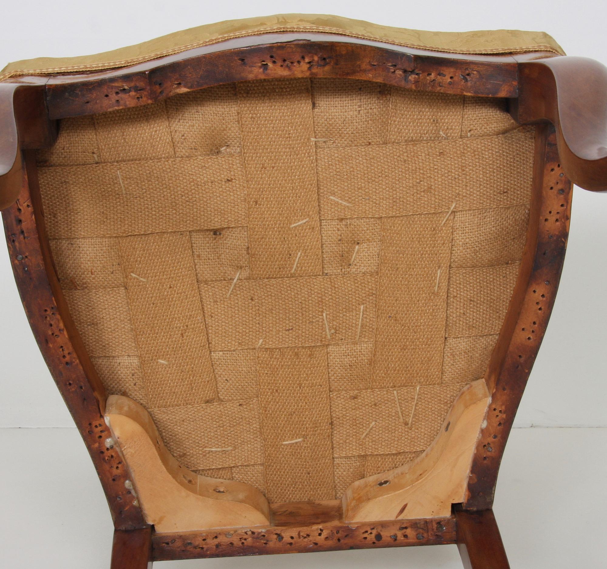 SALONGSMÖBLEMANG, 4 delar, nyrokokostil.