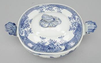 TERRIN, porslin, Kina, sen Qianlong (1736-95).