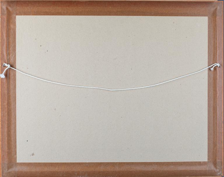 LAURI PARIKKA, akvarell, signerad.