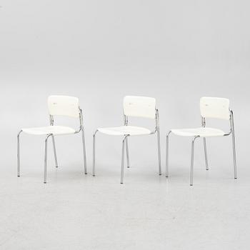 Niels Gammelgaard/Box 25 Arkitekter, a set of five 'Folke' chairs, IKEA, 1970's.