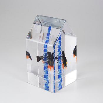 KJELL ENGMAN, glasskulptur, Kosta Boda, signerad nr 7/20.