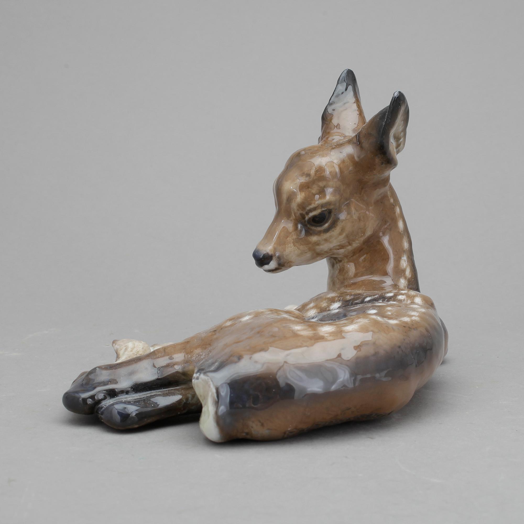 FIGURIN, porslin, Fritz Heidenreich, omkr 1900-talets mitt.