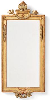 98. A Gustavian mirror by J. Åkerblad.