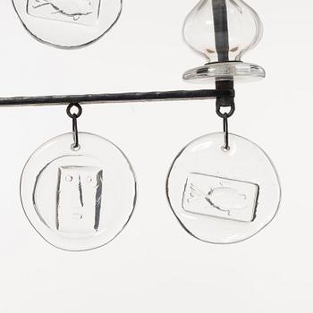 Erik Höglund, a candelabrum, Boda Smide.