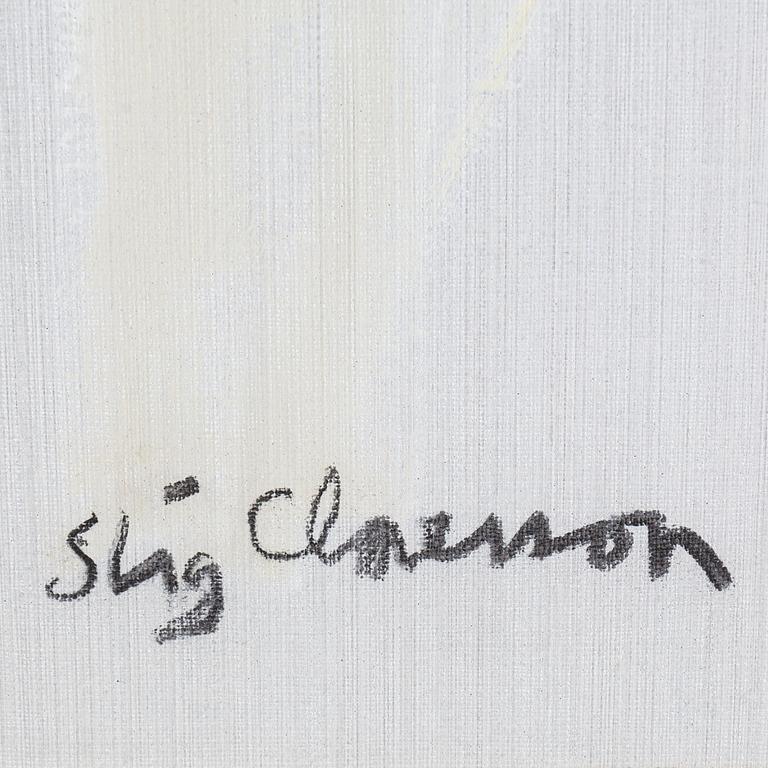 STIG CLAESSON, oil on canvas, signed.
