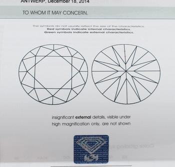 HÄNGE, 18K vitguld med briljantslipad diamant 1.02 ct. Vikt 2,9 gram.