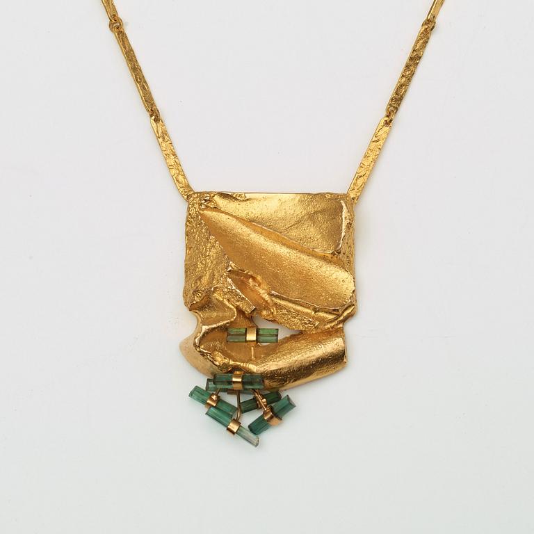 BJÖRN WECKSTRÖM, hängsmycke, Lapponia, Finland, 18 k,