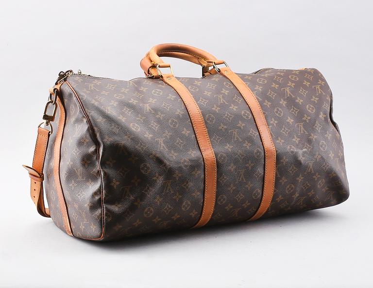 VÄSKA, Louis Vuitton, "Keepall 55", weekendbag.