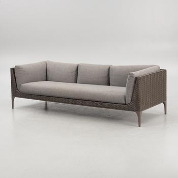 A contemporary garden sofa from Dedon.