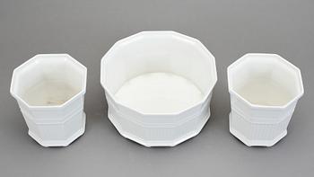 YTTERFODER 1+2 st, porslin, "Waldemarsudde", Prins Eugen, Rörstrand.