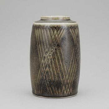 VAS, stengods, Carl-Harry Stålhane, Rörstrand, monogramsignerad.