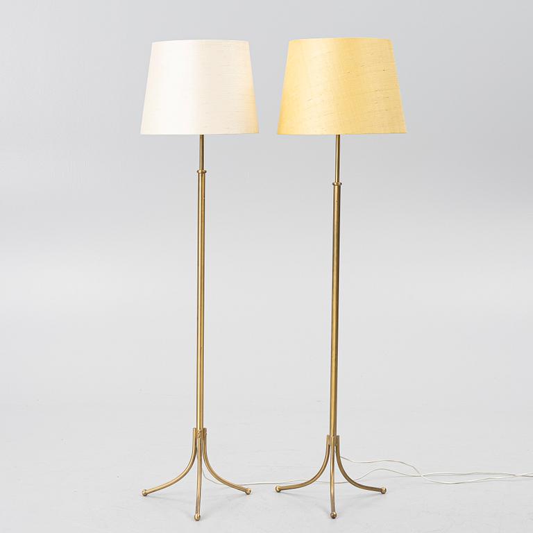Josef Frank, a pair of model 2326 floor lamps, Firma Svenskt Tenn, Sweden.