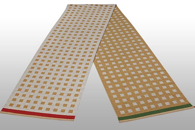 A runner carpet, flat weave Kasthall, ca 600 x 80 cm.