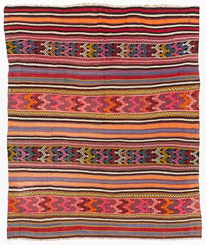 Rug, Persian Kilim, approx. 180 x 150 cm.