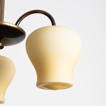 Ceiling lamp, model no. 780 Bröderna Malmström's Metal Goods Factory, 1940s.