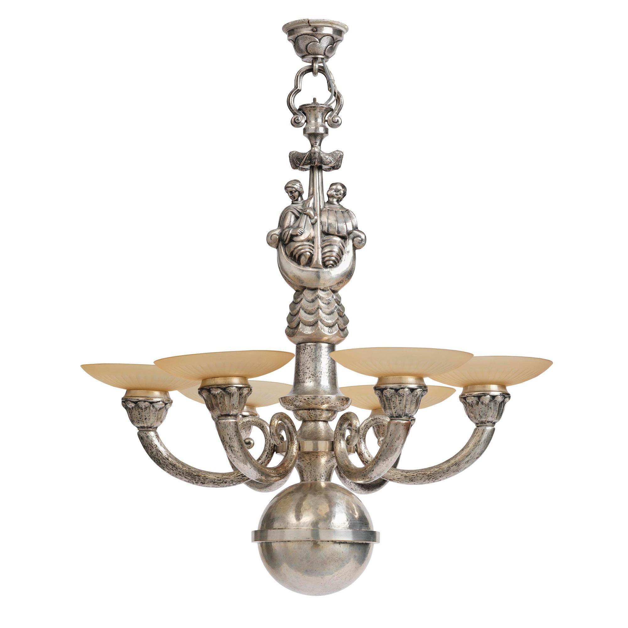 Per Torndahl, taklampa, Swedish Grace, Atelier Torndahl, 1920-tal.