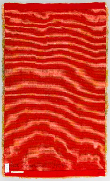 Eva Brummer, rug/ ryarug for Friends of Finnish Handicraft. Circa 200 x 120 cm.