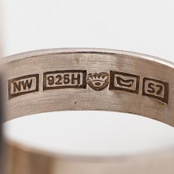 Liisa Vitali, A sterling silver ring "Nuppu". Westerback, Helsinki 1971.