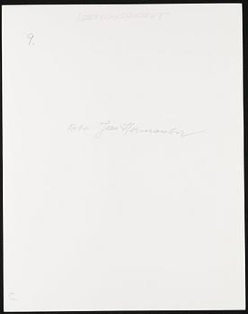 JEAN HERMANSON, gelatin silver print signed on verso.