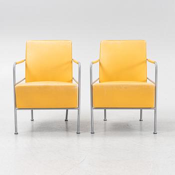 Gunilla Allard, fåtöljer, ett par, "Cinema", Lammhults, daterade 1999.