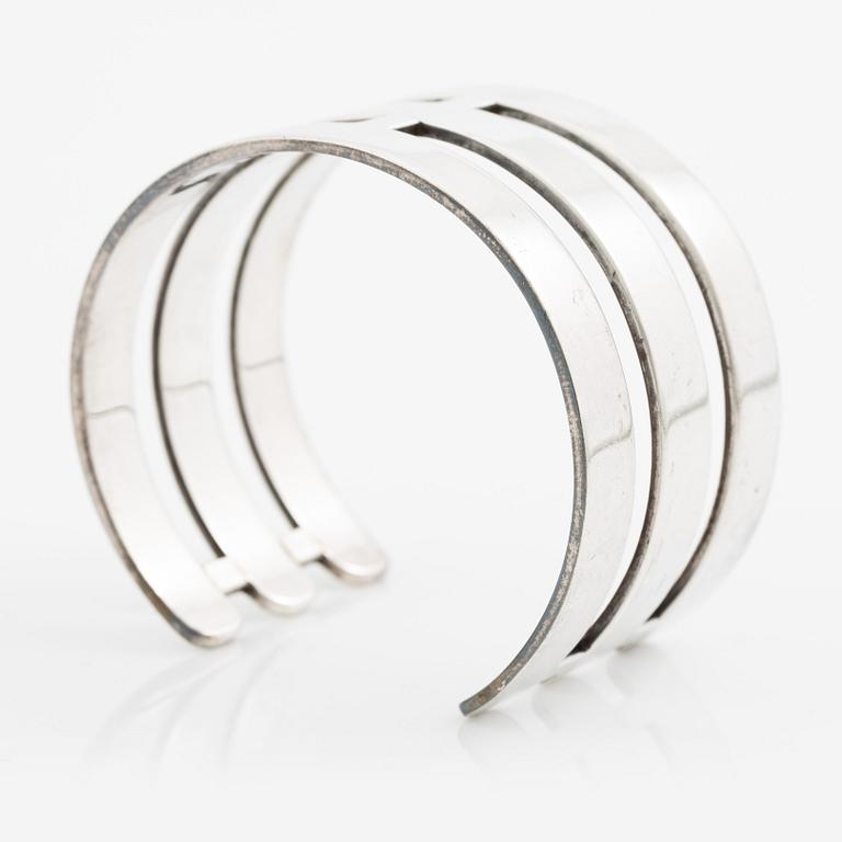 Sigurd Persson, a bracelet, silver, Stockholm 1973.