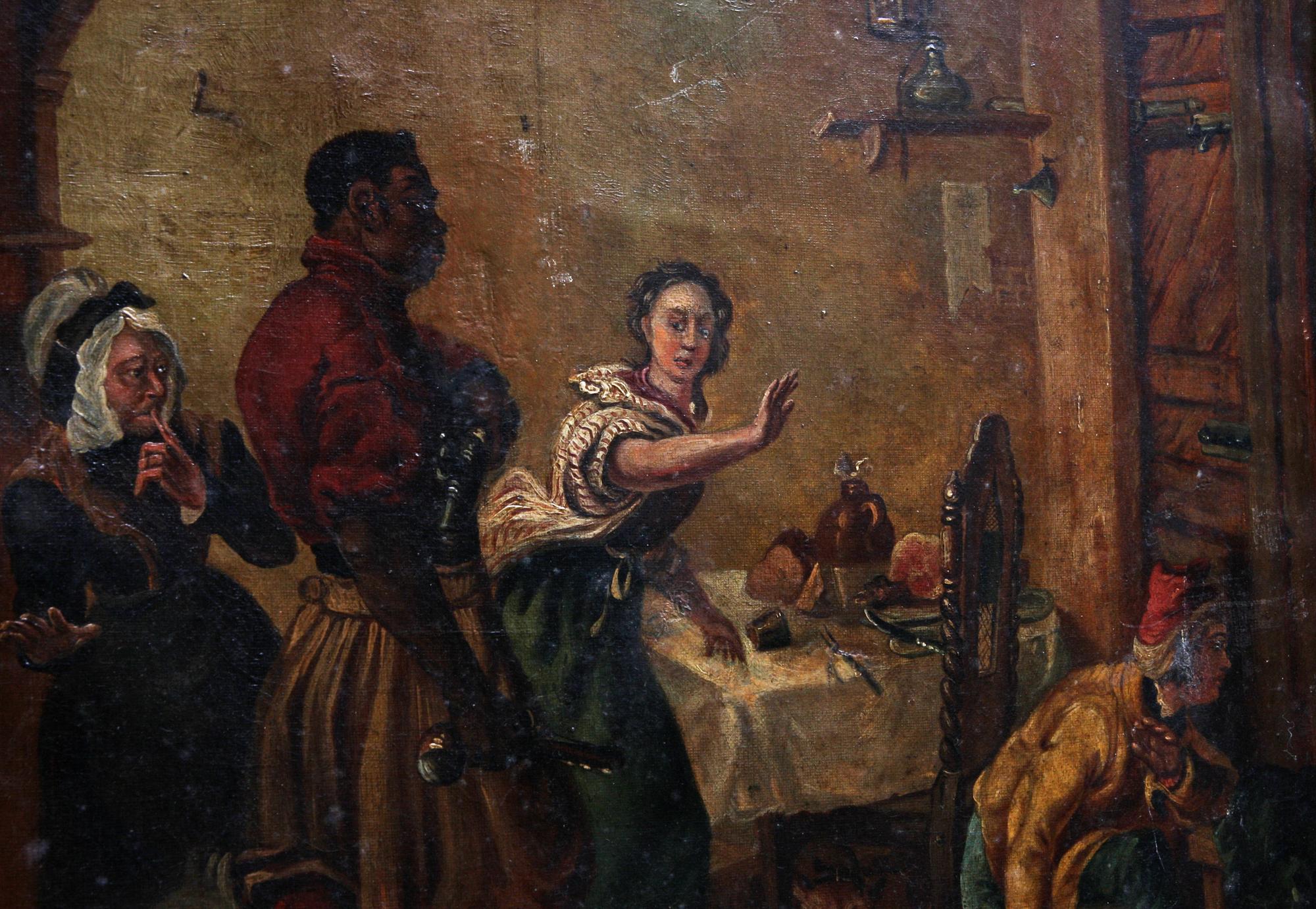 OKÄND KONSTNÄR, 1800-tal, olja på duk, osign.