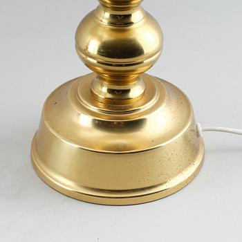 BORDSLAMPOR, 1 par, mässing, No 69, Enco, 1900-talets andra hälft.