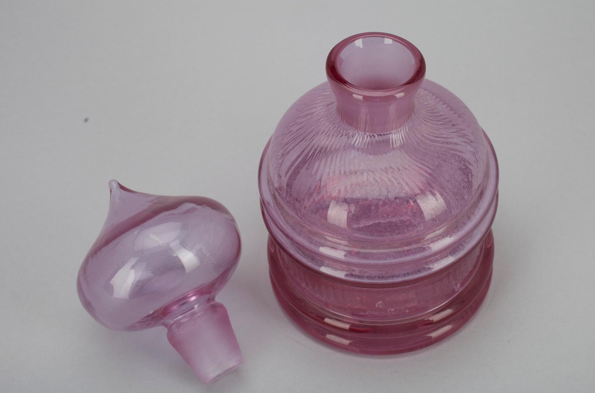 KARAFF, glas, "Sultan", Nanny Still, Riihimäen Lasi 1966-1969.