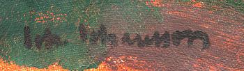Johan Johansson, oil on canvas signed.