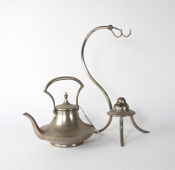 KANNA PÅ RECHAUD, tenn, 1900-tal.