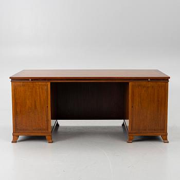 Carl Malmsten, attributed to, an imposing desk, circa late 1920s.