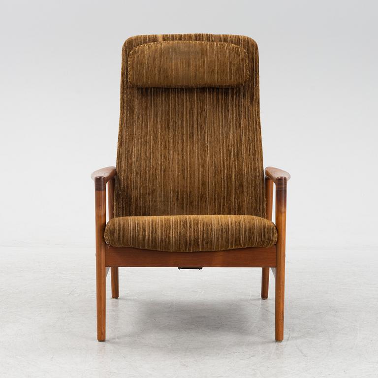 Alf Svensson, fåtölj, "Siluett", Dux, inköpt 1964.