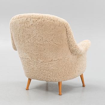 Arne Norell, a 'Divina' armchair, Westbergs möbler AB, Tranås, 1960's.