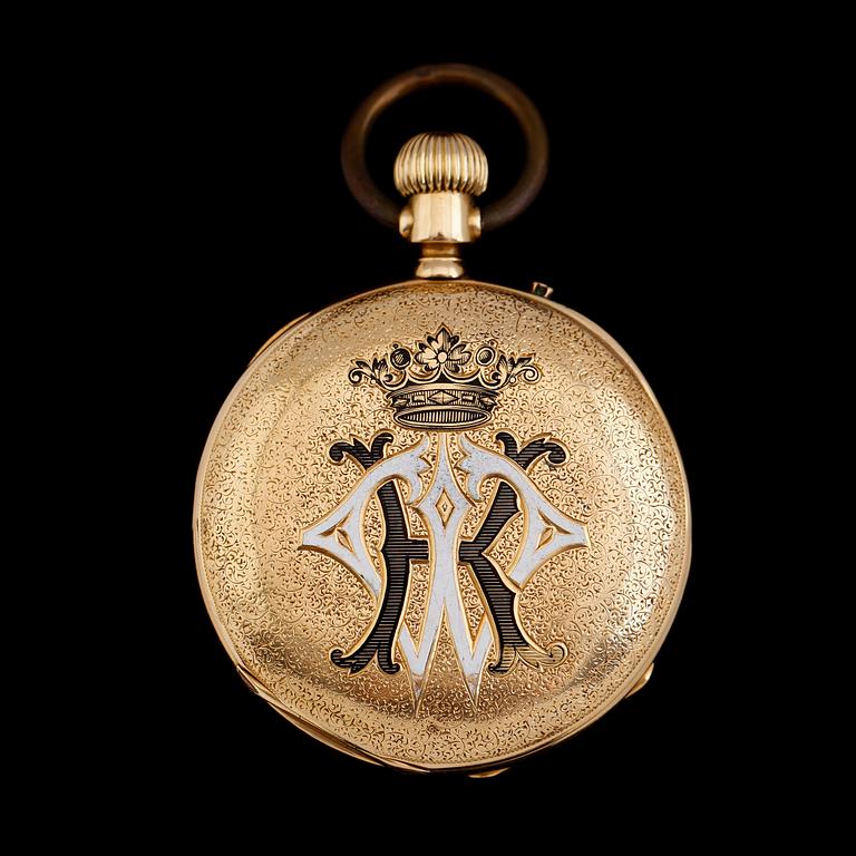 FICKUR, 18 k guld, L. Sandgren & Son, Stockholm.