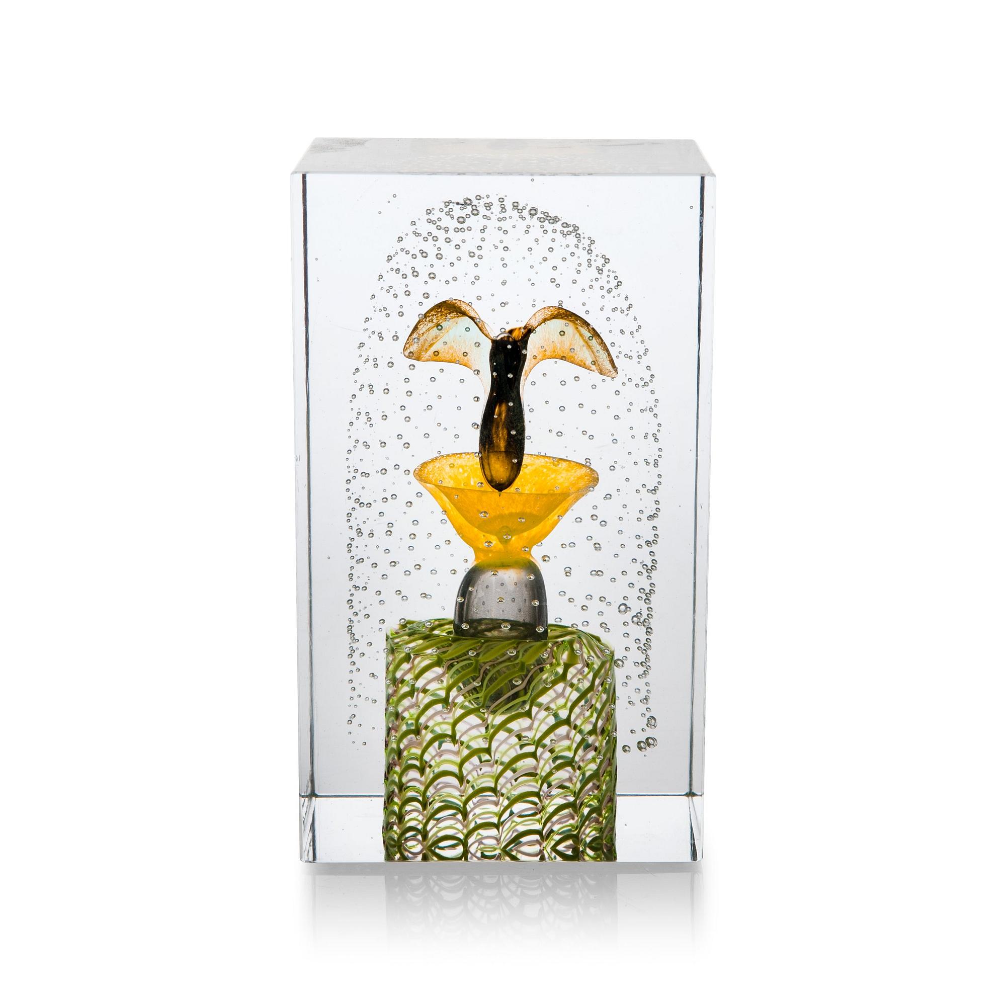 Oiva Toikka, A GLASS CUBE.