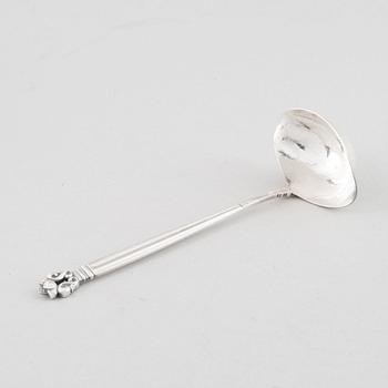 Georg Jensen, a set of 102 pieces of 'Konge/Acorn' sterling silver flatware, design Johan Rohde, Copenhagen.