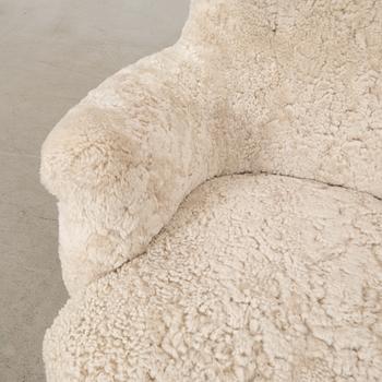 Carl Malmsten, Armchair "Farmor", second half of the 20th century.