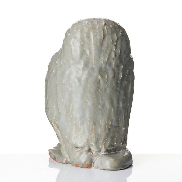 Michael Schilkin, a stoneware sculpture of a monkey, Arabia, Finland, probably 1940s.