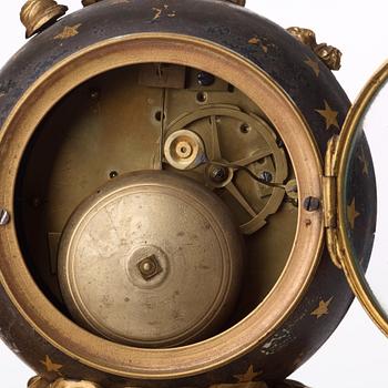 A French Empire early 19th century mantel clock.